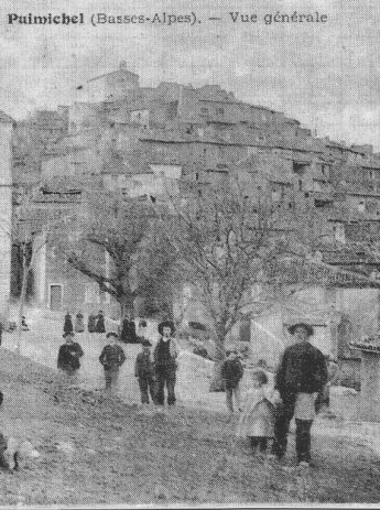 Village de Puimichel 1930